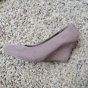 Suede Wedges